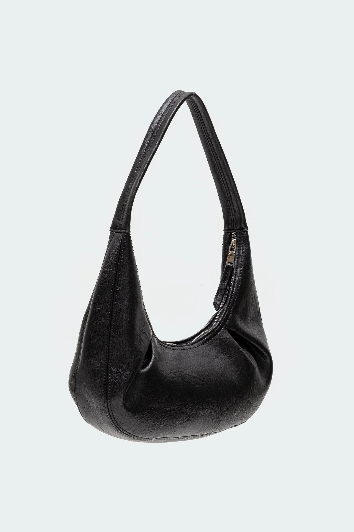 So Chic Faux Leather Shoulder Bag - Image 4