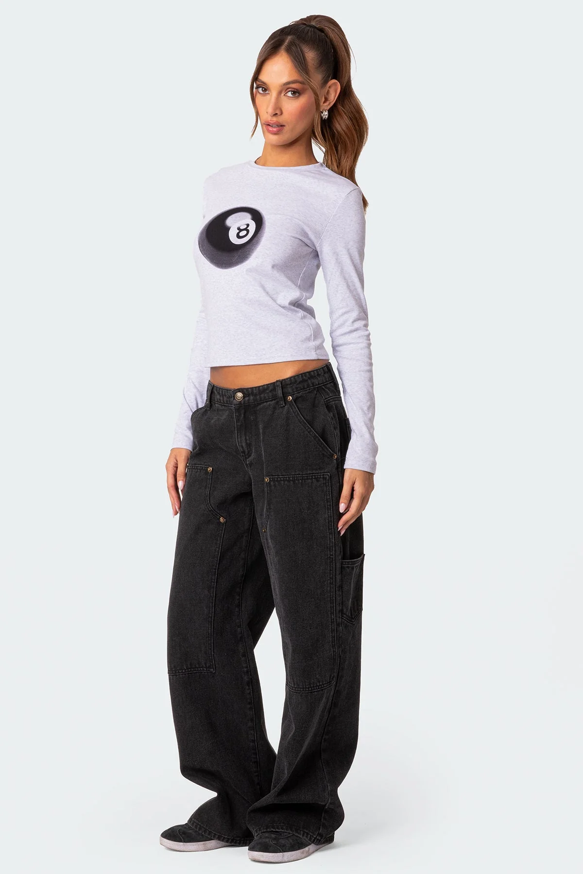 Magic 8 Long Sleeve T Shirt - Image 5