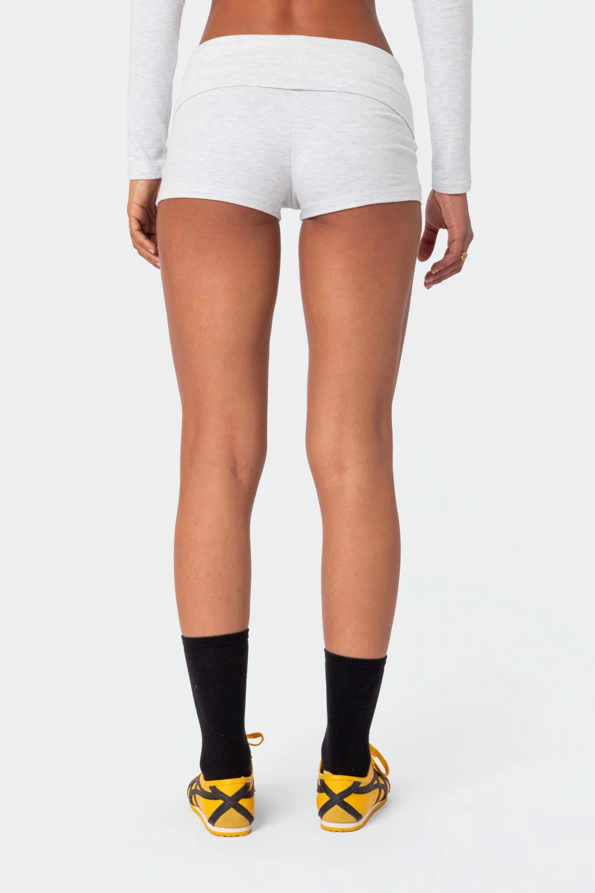 Meg Fold Over Shorts - Image 5